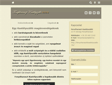 Tablet Screenshot of fenyoharasztikastelyszallo.hu